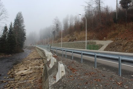 Fragment zmodernizowanej ul. Czarne